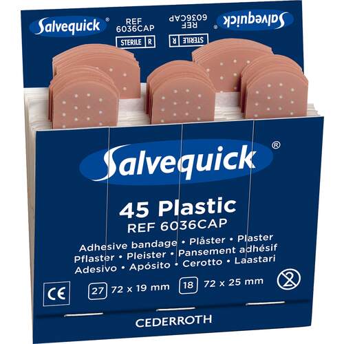 Salvequick W/Proof Plasters Refill
