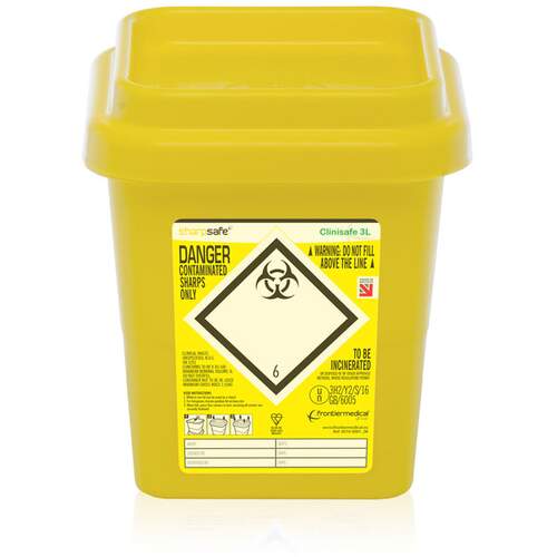 Sharp Safe Container 3ltr