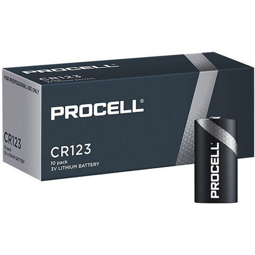 Procell CR123A 3V Lithium Battery