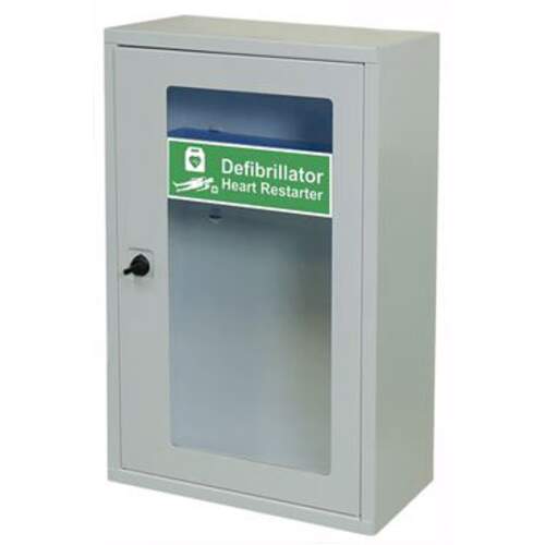 Indoor Defibrillator Cabinet With Thumb Lock