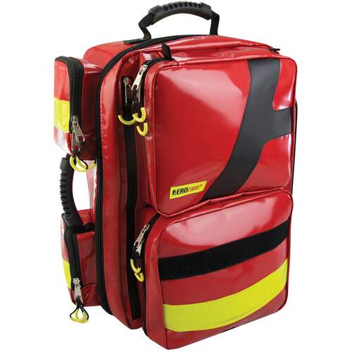 Emergency Medical Backpack - Red