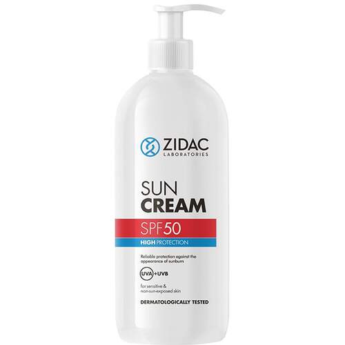 Zidac Sun Cream Spf 50 500ml Bottle