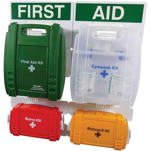British Standard Compliant Complete First Aid Point Med