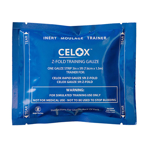 Celox 5FT Z-Fold Training Gauze