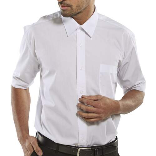 Classic Shirt Short Sleeve White