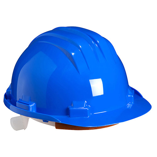 Climax Slip Harness Safety Helmet Blue