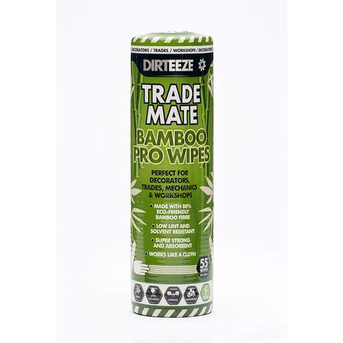 Trademate Bamboo Pro Wipes (Roll Of 55 Wipes)