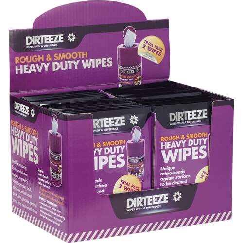 Rough And Smooth Wipes (Twin Sachet Pack 50 X 2)