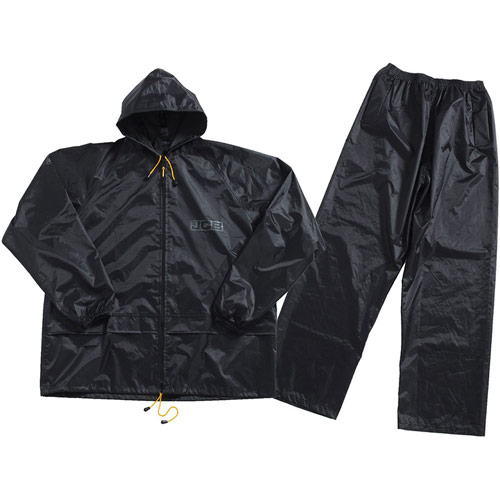 JCB Black Two-Piece Rainsuit
