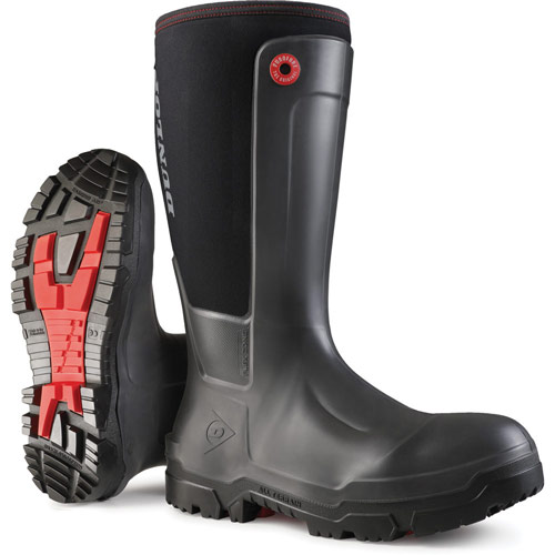 Dunlop Snugboot Workpro Full Safety Wellington Boot - Black