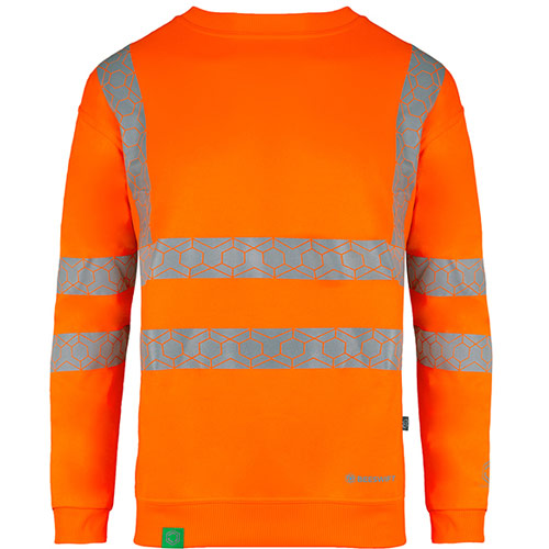 Envirowear Hi-Vis Sweatshirt Orange