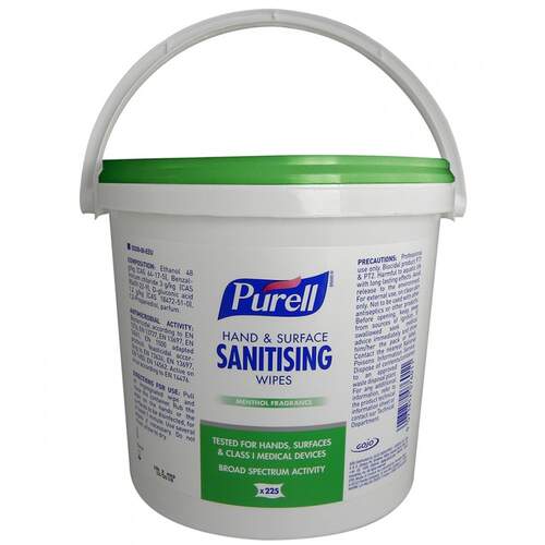 Purell Hand And Surface Sanitising Wipes(Bucket)case/6