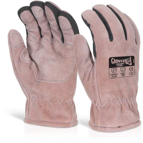 Glovezilla Thermal Leather Glove XL
