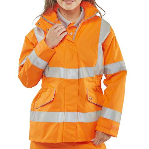 Ladies Executive Hi-Viz Jacket Orange