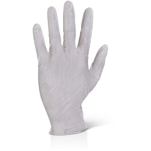 Latex Examination Gloves Powder Free White M