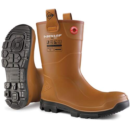 Dunlop Purofort Rigpro Full Safety Unlined Rigger Boots