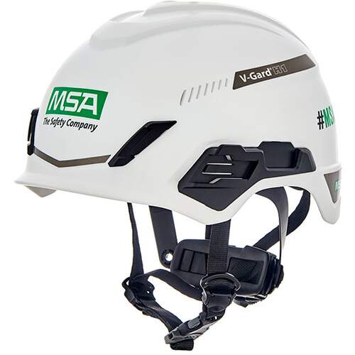 V-Gard H1 Tri-Vented Helmet White