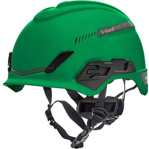 V-Gard H1 Tri-Vented Helmet Green