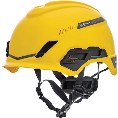 V-Gard H1 Tri-Vented Helmet Yellow
