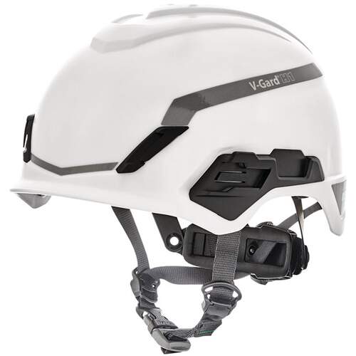 V-Gard H1 Non Vented Helmet White