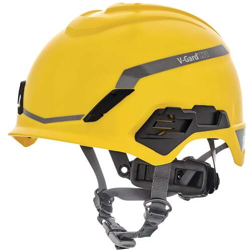 V-Gard H1 Non Vented Helmet Yellow
