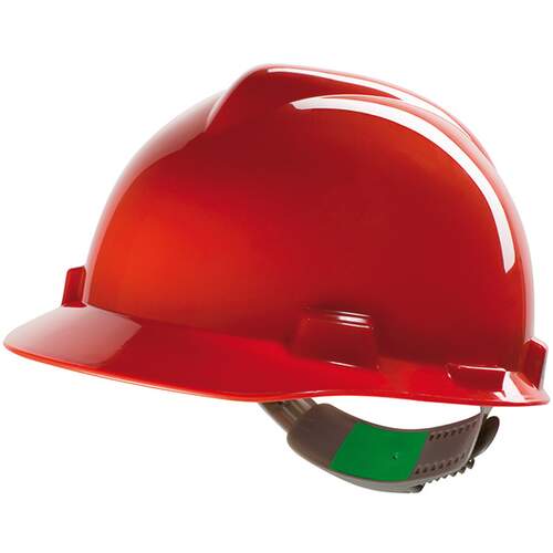 V-Gard Safety Helmet Red