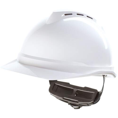 V-Gard 500 Vented Safety Helmet White