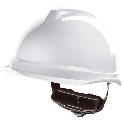 V-Gard 520 Peakless Safety Helmet White