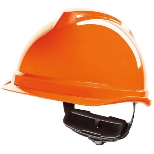 V-Gard 520 Peakless Safety Helmet Orange