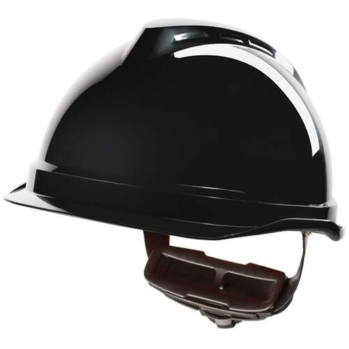 V-Gard 520 Peakless Safety Helmet Black