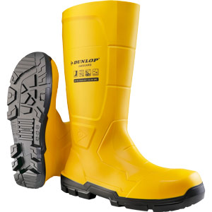 Dunlop Jobguard Acifort Full Safety Wellington Yellow