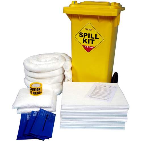 Oil & Fuel Wheelie Bin Spill Kit