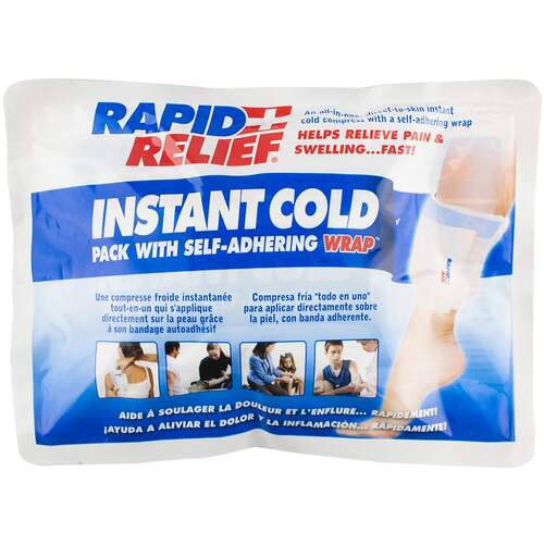 Instant Cold Pack C/W Self Adhering Wrap 5