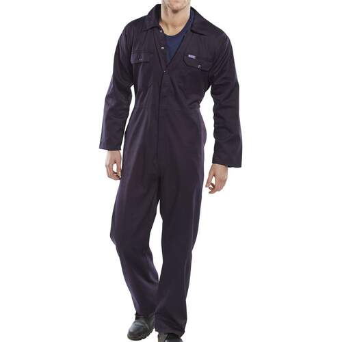 Click Regular Boilersuit Navy Blue