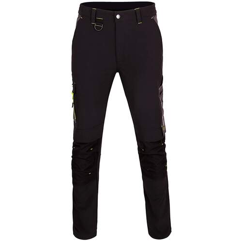 Flex Workwear Trouser Two-Tone - Black/Grey