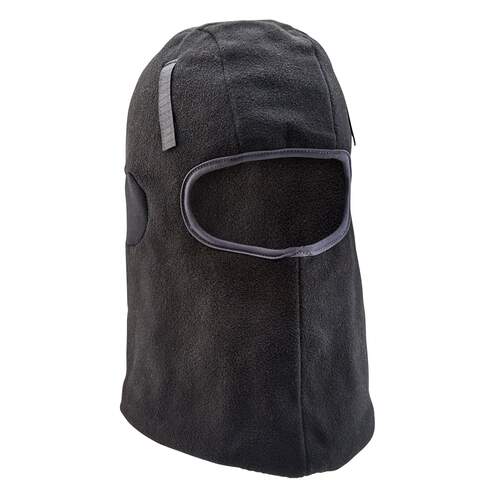 Balaclava Thinsulate Lined Black With Hook And Loop