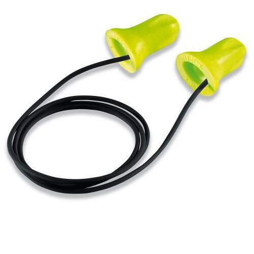 Uvex Hi-Com Corded Disposable Earplugs - Green