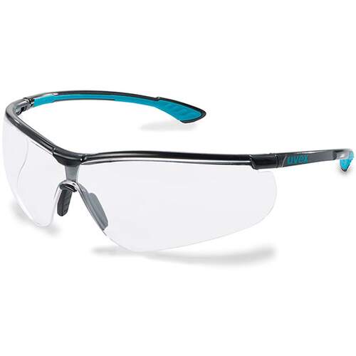 Uvex Sportstyle Spec Blue Frame Clear Lens