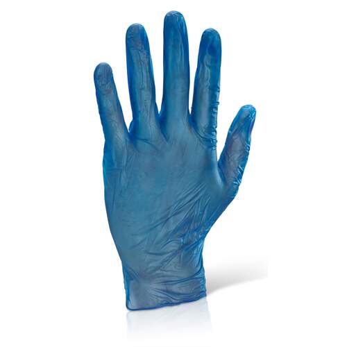 Vinyl Examination Gloves - Blue - Pack of 1000