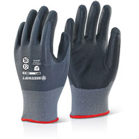 Nitrile PU Mix Coated Glove