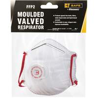 Ffp2V Moulded Valved Respirator Pack 5 - White