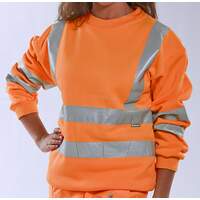 Hi-Visibility Sweatshirt Orange