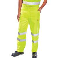 Fire Retardant Anti Static Trousers En471 Saturn Yellow