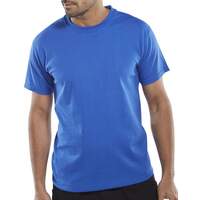 Click Heavy Weight Tee Shirt Royal Blue
