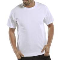 Click Heavy Weight Tee Shirt White