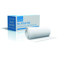Blue Dot Boxed Eye Pad & Bandage No 16
