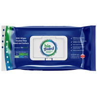 Bioguard 200 Soft Pack Hand And Surface Wipe Alcohol Free Blue