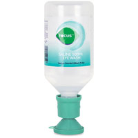 Focus Saline Eyewash 500ML Sterile C/W Eyebath Cap