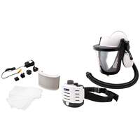 Conceptair Helmet & Flip Up Visor Kit P3 - Black/White
