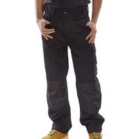 Click Premium Multi Purpose Trousers Black